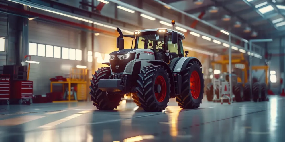 Tracteur garage